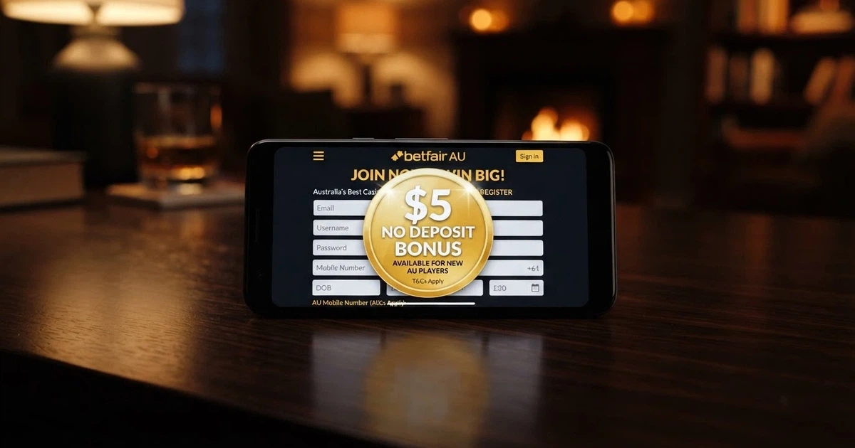 $5 No Deposit Bonus at PayID Casinos for Australians 2026
