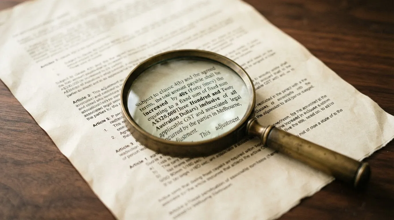 A magnifying glass over the wagering line in a bonus's fine print