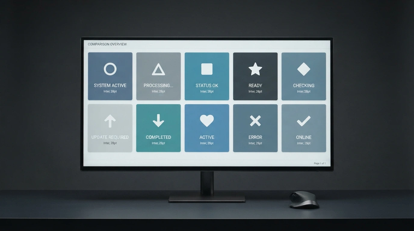 A grid or dashboard view of casino operator logos arranged for side-by-side comparison