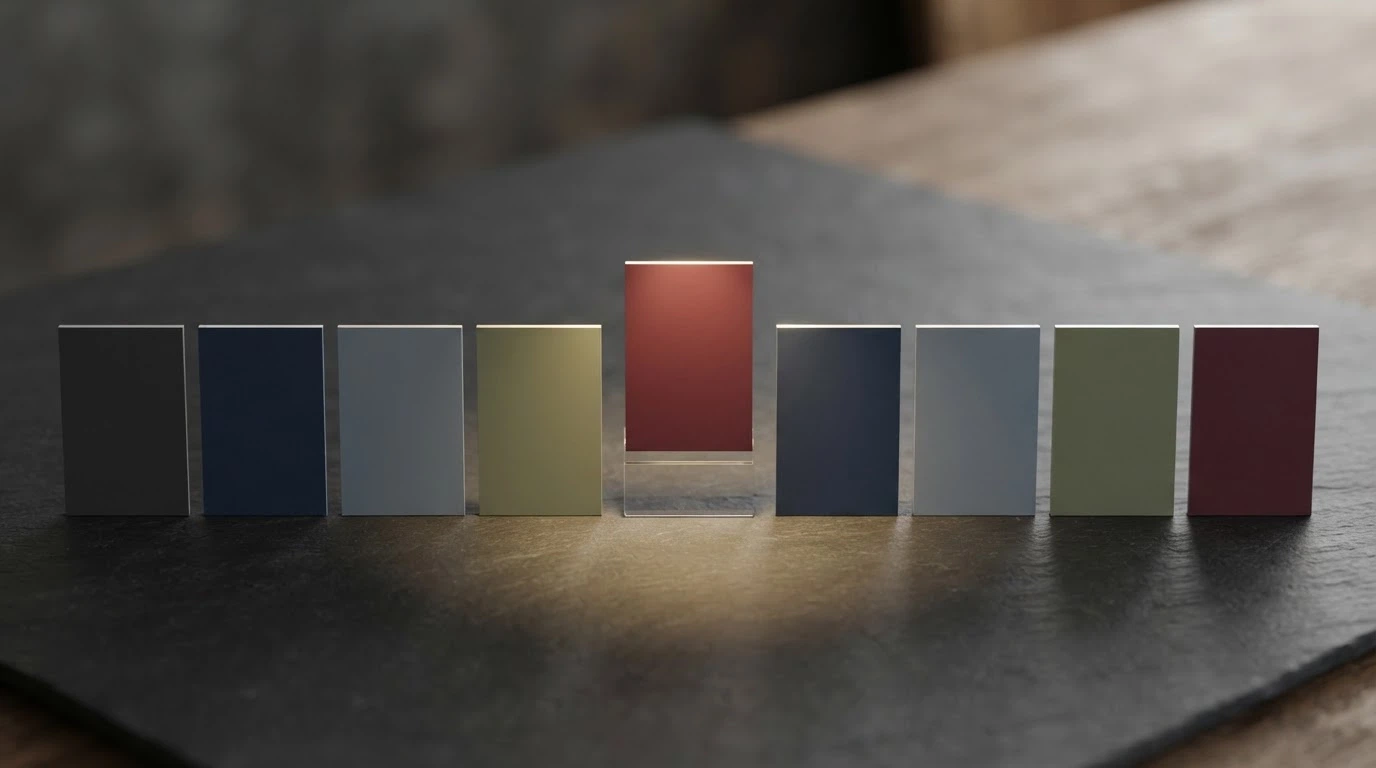 A side-by-side comparison view of casino-brand cards arranged in a row, with Pocket Pokies highlighted in the centre